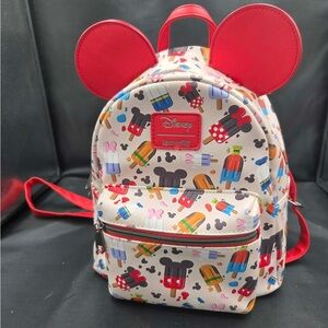 Loungefly Disney Mickey and Friends Popsicle Backpack